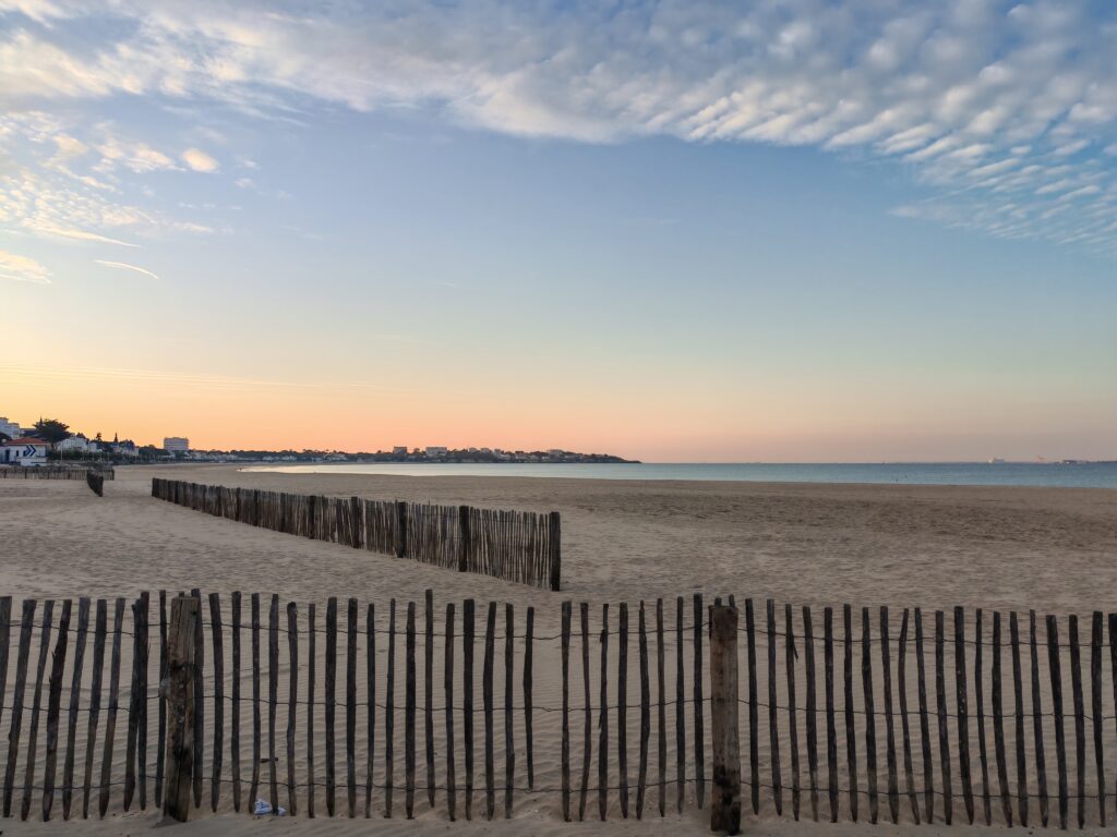 Plage de Saint-Palais-sur-Mer proche Royan – coaching sport santé MANAA